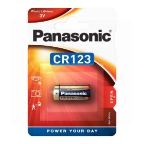 Panasonic CR123 3V Lithium Battery - Pack of 1