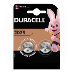 Duracell CR2025 Batteries - Pack of 2