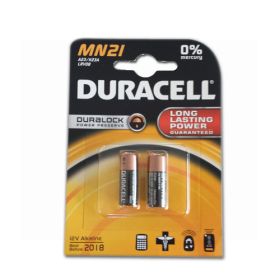 Duracell Mn21 A23 K23A Lrv08 Alkaline Battery 12V - Pack Of 2