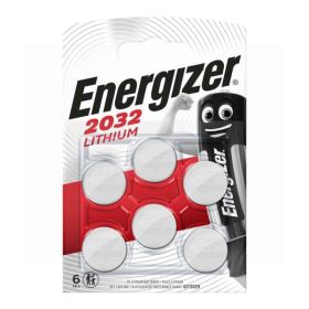 Energizer CR2032 Lithium Batteries - Pack of 6