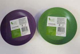 Greener Living Compostable Plant Saucer - 13m - Green