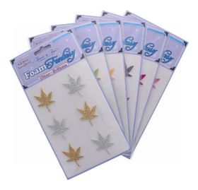 FOAM LEAF FRENZY SCRAPBOOK STICKERS