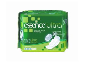 Essence Ultra Slim 3D Sanitary Pads - Pack Of 10 - 0% VAT