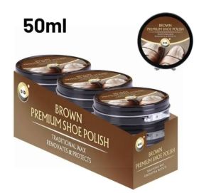 DID Premium Shoe Polish - Brown - 50ml