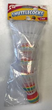 Red Deer Toys Shuttlecocks - Pack of 5 - 26 x 10 x 7cm