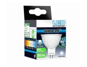Supacell LED MR16 Spotlight Bulb - 3W - Cool Day White