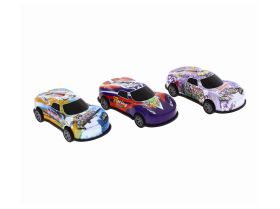 MEDIUM SPORT PULL BACK TOY CAR ASSORTED DESIGN