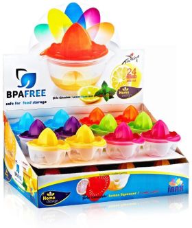 Manual Fancy Fruit Juicer - Assorted Colours - 400ml