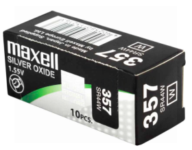 Maxell 357 Watch Battery