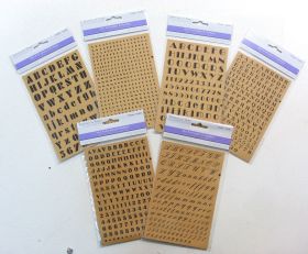 MINI KRAFT LETTERS&NUMBERS