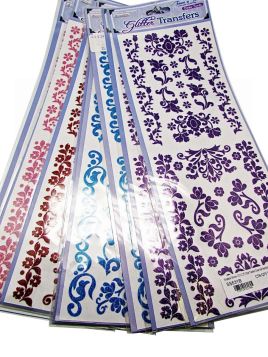 FLORAL VINE SCRAPBOOK STICKERS