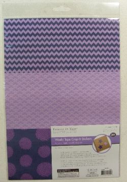 WASHI TAPE CROP IT STICKERS VIOLA