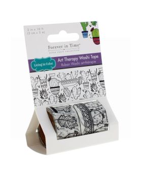ART THERAPY WASHI TAPE CACTUS