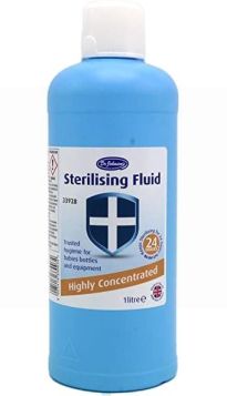 Dr Johnson's Highly Concentrated Sterilising Fluid - 1 Litre*