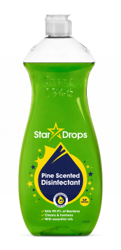 Star Drops Pine Scented Disinfectant - Vegan - 750ml*