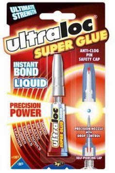 Ultraloc Super Glue Instant Bond Liquid - 3 Grams