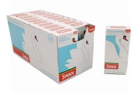 Swan Cool Menthol Extra Slim Pre Cut Filter Tips - Box of 20 Packs