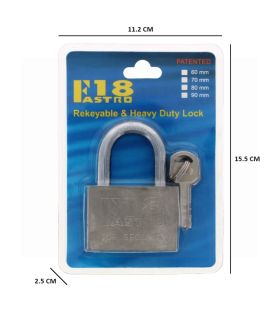 60MM REKEYABLE HEAVY DUTY PADLOCK