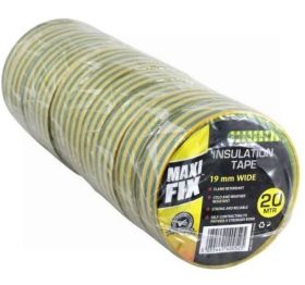 Mega Fix Professional Insulation Tape - 19mm x 20m - Pack of 10