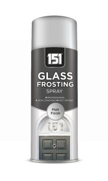 151 Glass Frosting Spray Paint - Matt Finish - 400ml