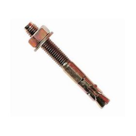 JCP THROUGHBOLT TB12080 - ZINC PLATED & YELLOW PASSIVATED