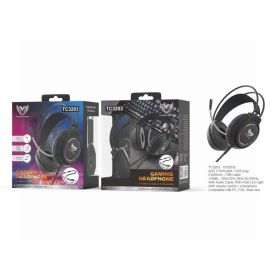 MTK Gaming Headphones With Audio Cable 1.9M - Black
