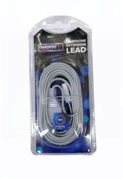 Daewoo Telephone Extension Lead - 5 Metres