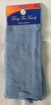 Terry Tea Towel - 100% Cotton - Pack Of 2