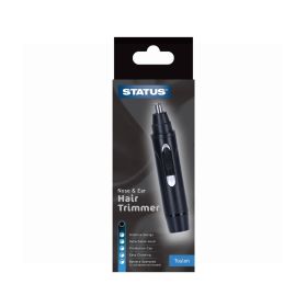 Status Nose & Ear Hair Battery Operated Trimmer - Black