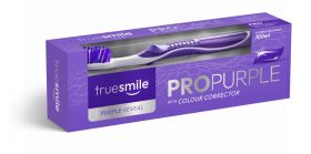TRUE SMILE PURPLE REVEAL TOOTHPASTE & BRUSH - PRO PURPLE - 100ML