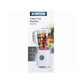 Status Tulsa - 2 Speed Table Top Blender - 400W - 1.5L - White