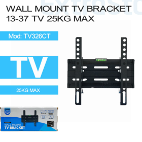 ExtraStar Wall Mount TV Bracket - 25KG - 13-37''