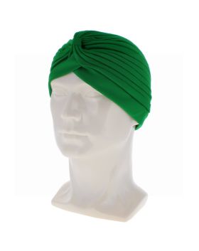 WOMEN SOFT HAIR TURBAN HEAD WRAP GREEN