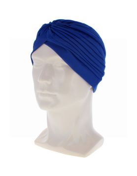 WOMEN HAIR TURBAN ROYAL BLUE