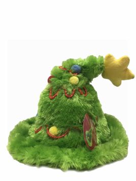SINGING CHRISTMAS TREE HAT