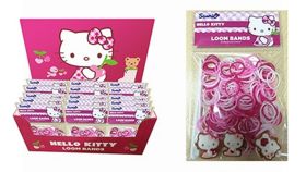 LOOMSTARS CDU HELLO KITTY + 3 CHARMS 200 PACK