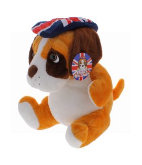 PLUSH BRITISH BULL DOG