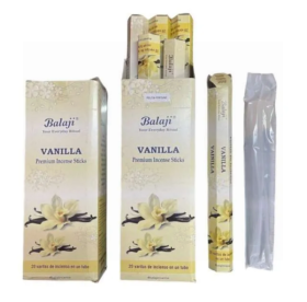 Balaji Premium Incense Sticks - Vanilla - Pack of 6