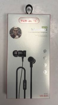 Ven-Dens In-Ear Magnetic Sport Metal Earphone with Subwoofer & Mic - 1.2m