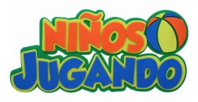 'NINOS JUGANDO' FOAM SIGN 3D 12IN
