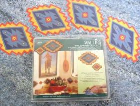 Wallies Red Southwest Wallpaper Cutouts - Pack Of 25 