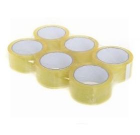 Bopp Clear Transparent Packing Parcel Box Tape - 2 Inch - 48Mm X 66m