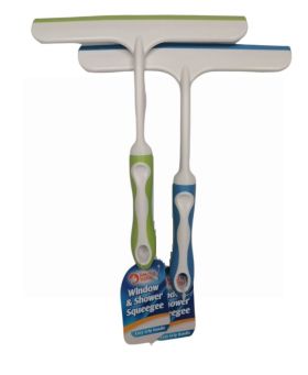 Keep it Handy Window & Shower Squeegee - Assorted Colours - 21 x 25cm