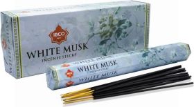 IBCO Incense Sticks - White Musk - Pack of 6