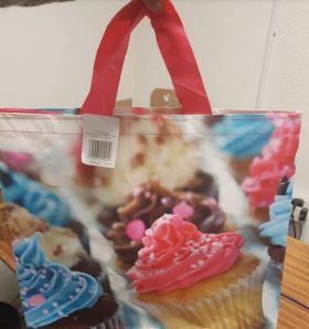 Woven Carrier Bag - Medium - Designs and Colours vary