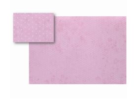 SANTORA GIFT WRAP PAPER PINK & WHITE POLKA DOTS