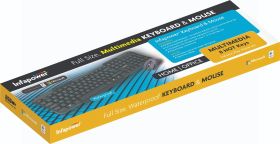 Infapower Waterproof Wired Multimedia Keyboard & Mouse