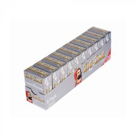 Zig Zag Finest Quality Rolling Papers Multi Pack - 8 Booklets - Silver