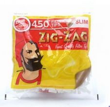 Zig Zag Resealable Slim Finest Quality Filter Tips - Pack Of 450
