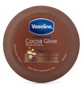 Vaseline Intensive Care Body Cream + Vaseline Jelly - Cocoa Glow - 75ml